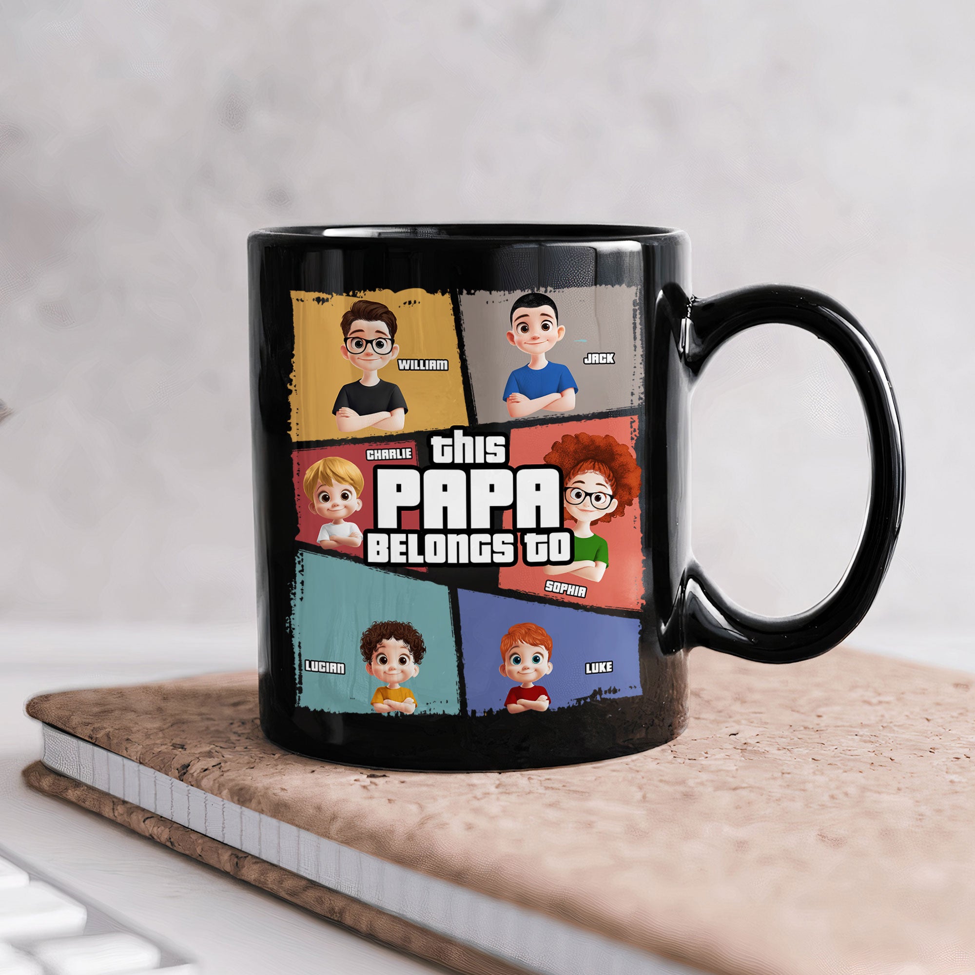 This Papa Belongs To - Custom Father's Day Gift Set