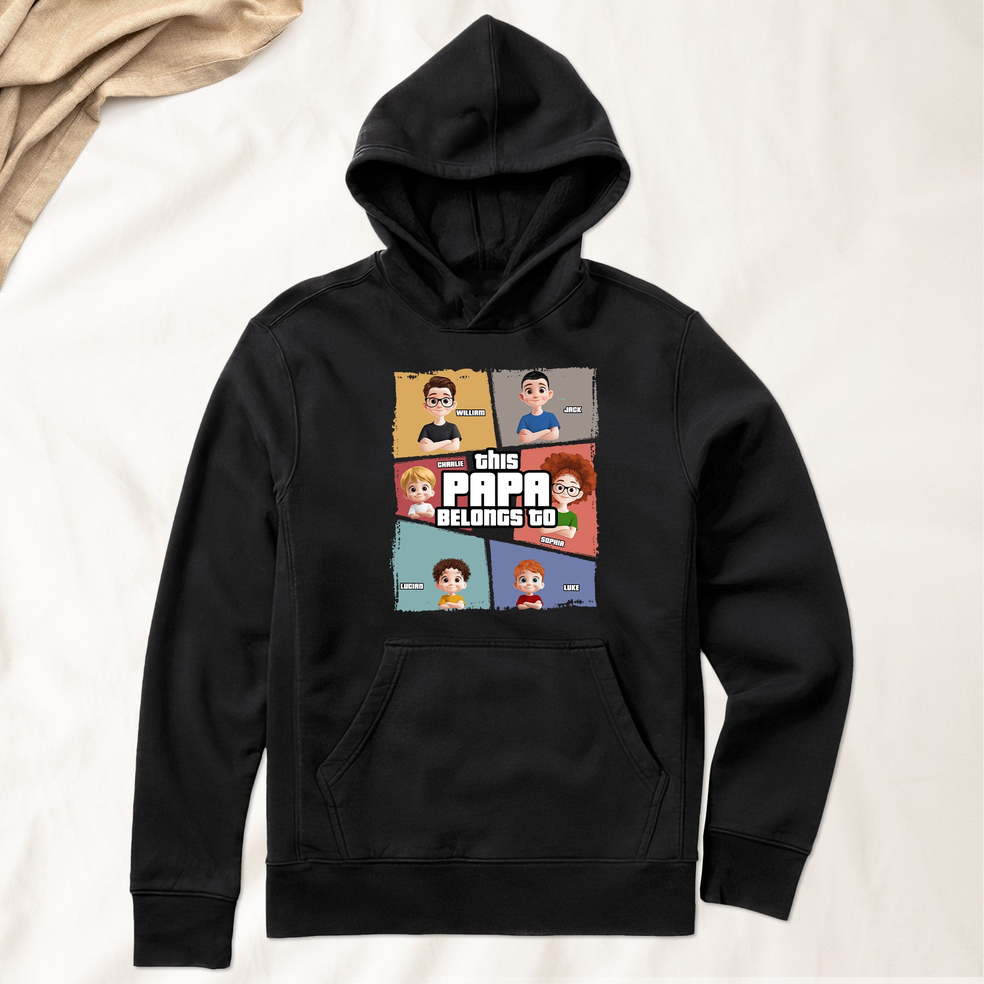 This Grandpa Belongs To - Personalized Shirt