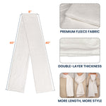 This Grandparents Belongs To Grandkids - Personalized Fleece Scarf