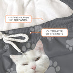 This Human Belongs To - Personalized Photo Sweatpants, Lounge Pants With Pockets