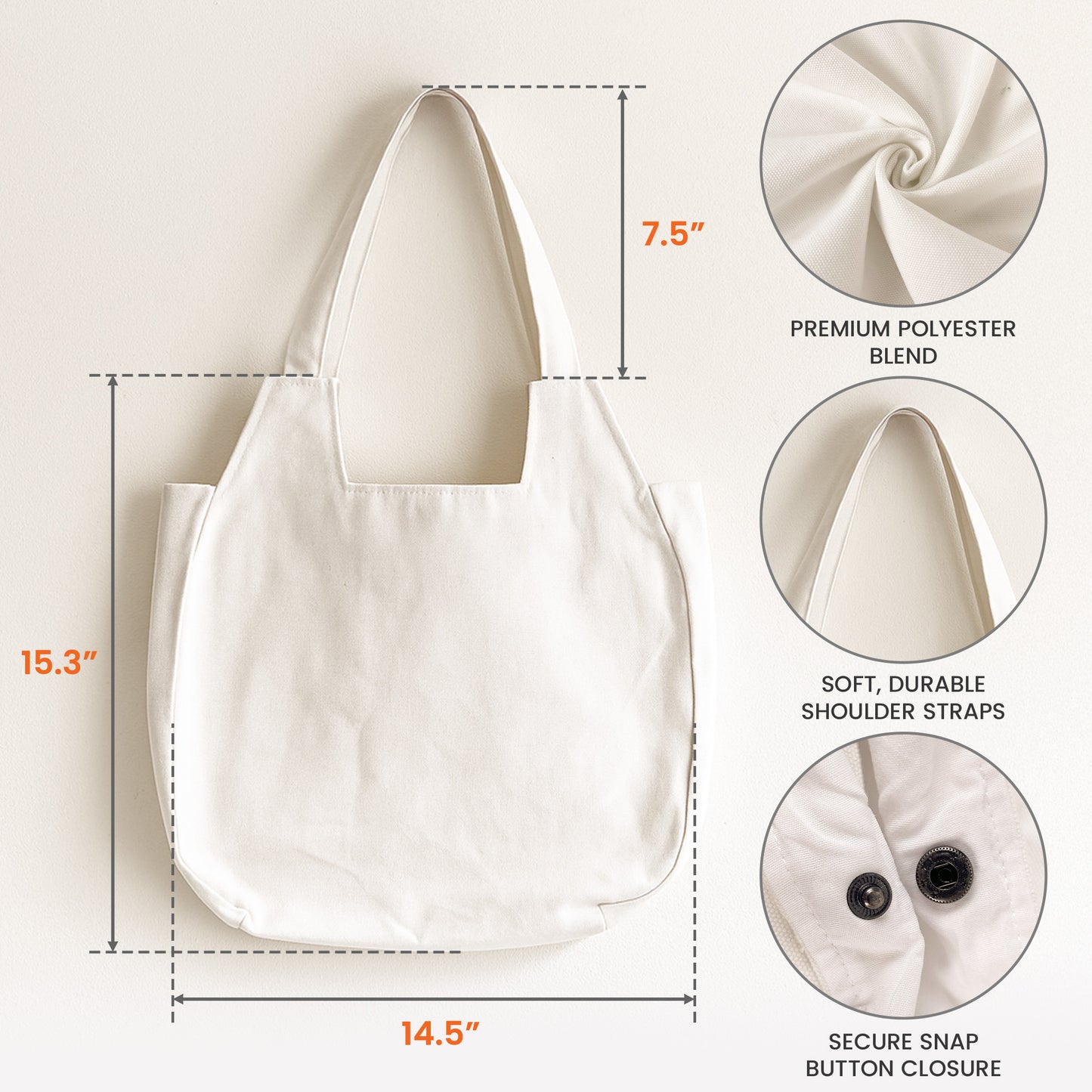 This Is How I Fight My Battles - Personalized Round Tote Bag