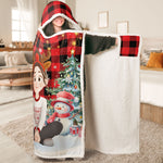 This Is My Christmas Movie Watching Blanket - Personalized Wearable Blanket Hoodie