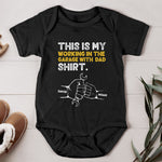 This Is My Garage Shirt - Personalized Matching Shirt And Baby Bodysuit