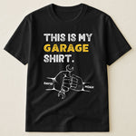 This Is My Garage Shirt - Personalized Matching Shirt And Baby Bodysuit