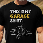 This Is My Garage Shirt - Personalized Matching Shirt And Baby Bodysuit