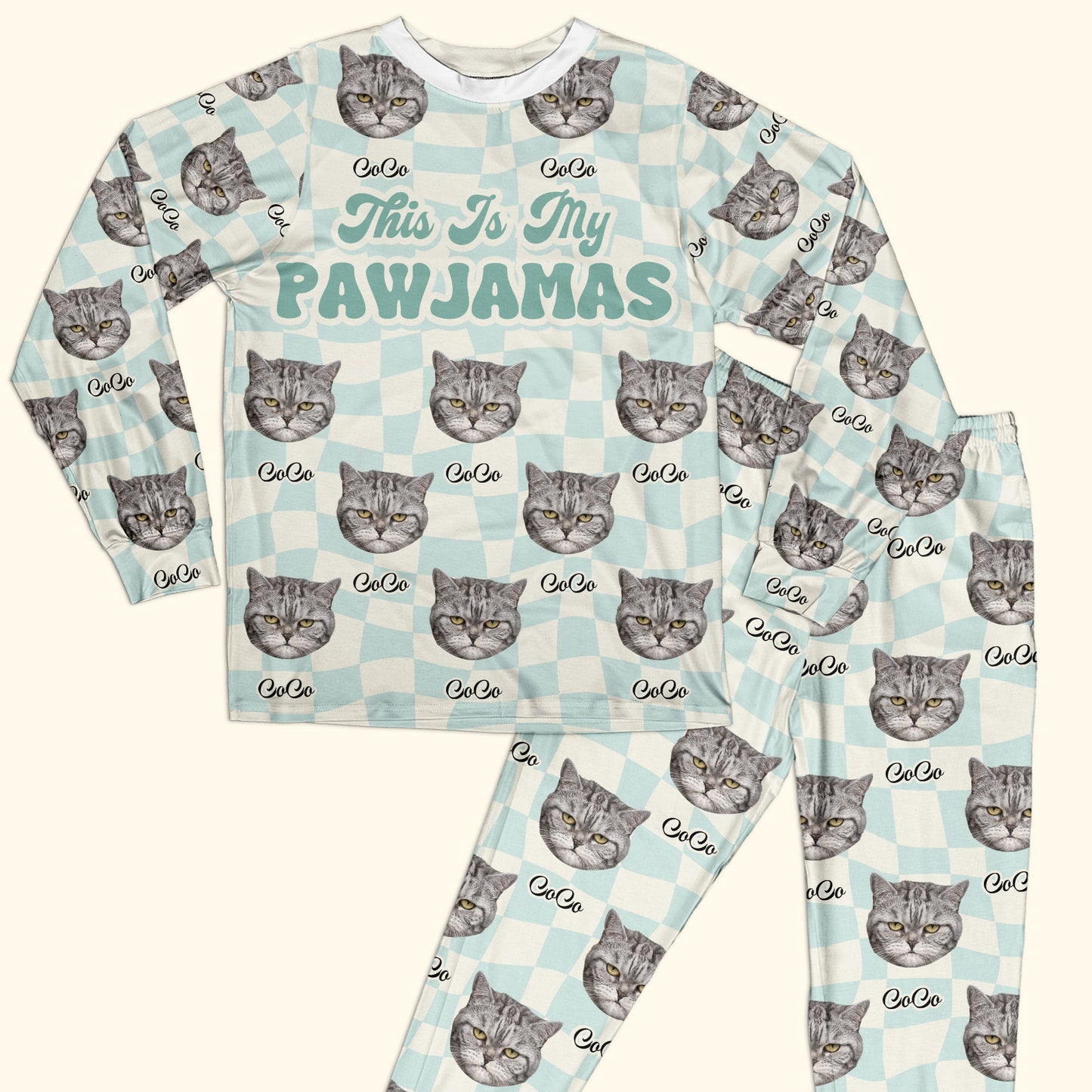 This Is My Pawjamas - Personalized Photo Pajamas