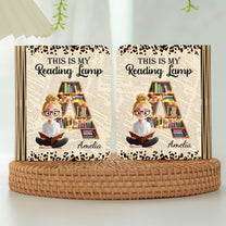 This Is My Reading Lamp - Personalized Book Lamp