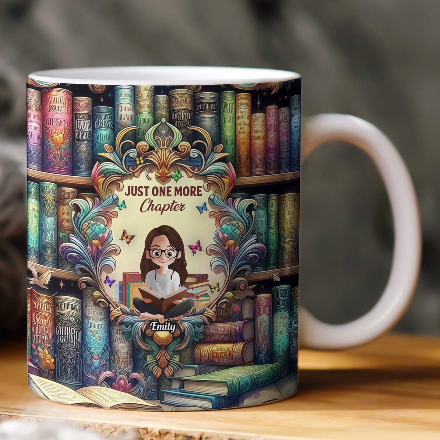 This Is My Reading Mug - Personalized Mug