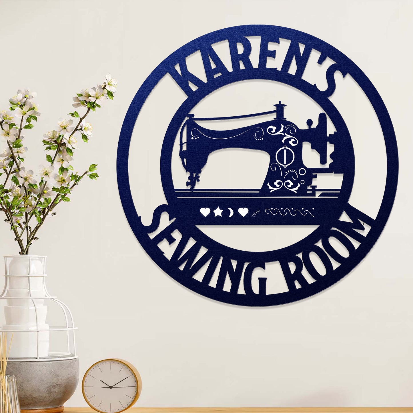 This Is My Sewing Room - Personalized Metal Sign