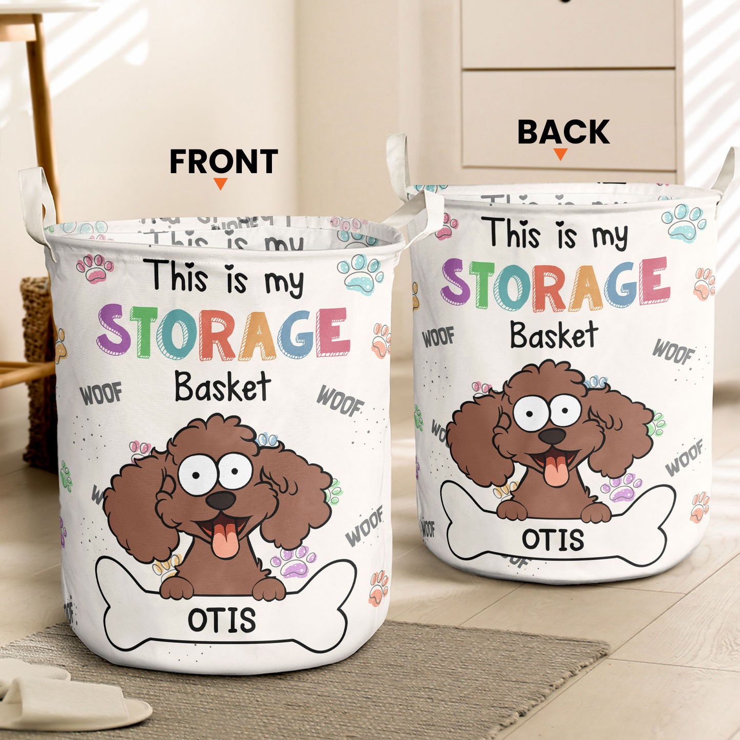 This Is My Storage Basket - Personalized Laundry Storage Basket