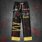 This Is My True Crime Watching Pajamas - Personalized Satin Pajama Set