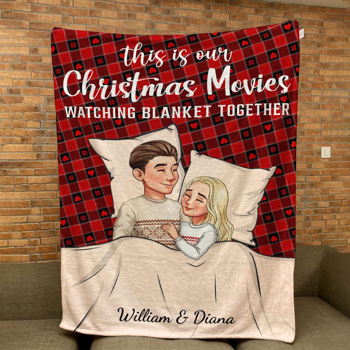 My Christmas Movie Watching Pillow - Personalized Pillow (Insert Inclu –  Macorner