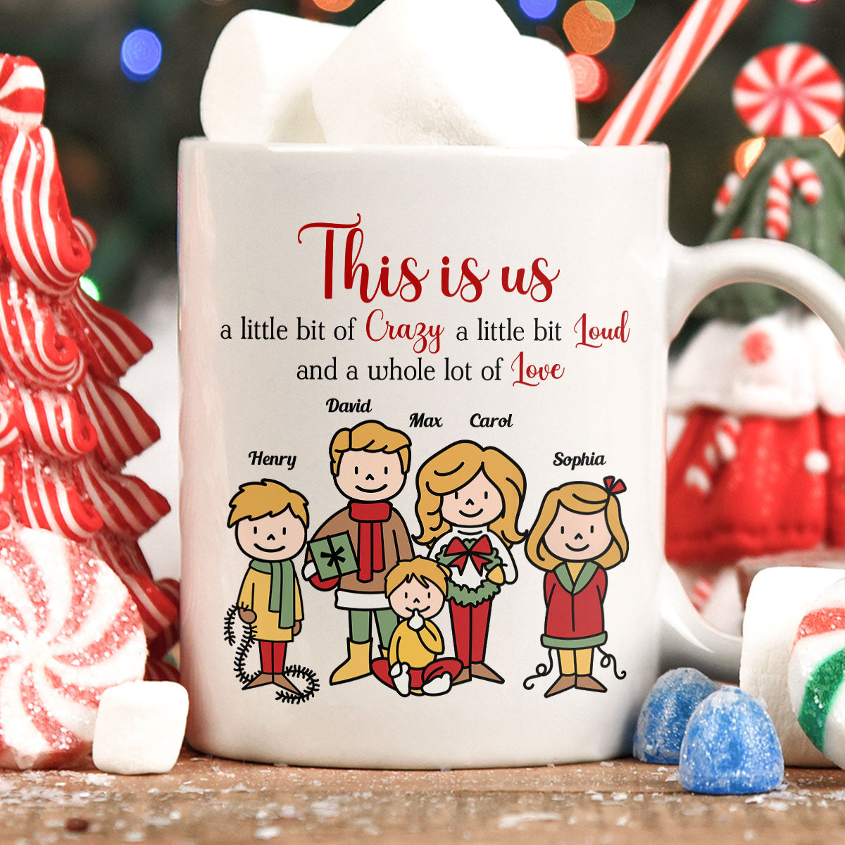 This Is Us - New Version - Personalized Mug