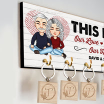 This Is Us - Personalized Key Hanger