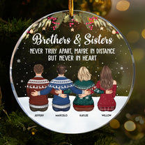 This Is Us, A Little Bit Of Crazy - Personalized Acrylic Ornament