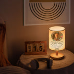 This Light Shines In Loving Memory - Personalized Photo Fabric Lamp