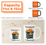 This Little Light Of Mine, Dumpster Fire, Funny Self Gift - Personalized Mug