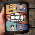 This Mama Belongs To - Personalized Mug