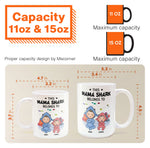 This Mama Shark Belongs To - Personalized Mug