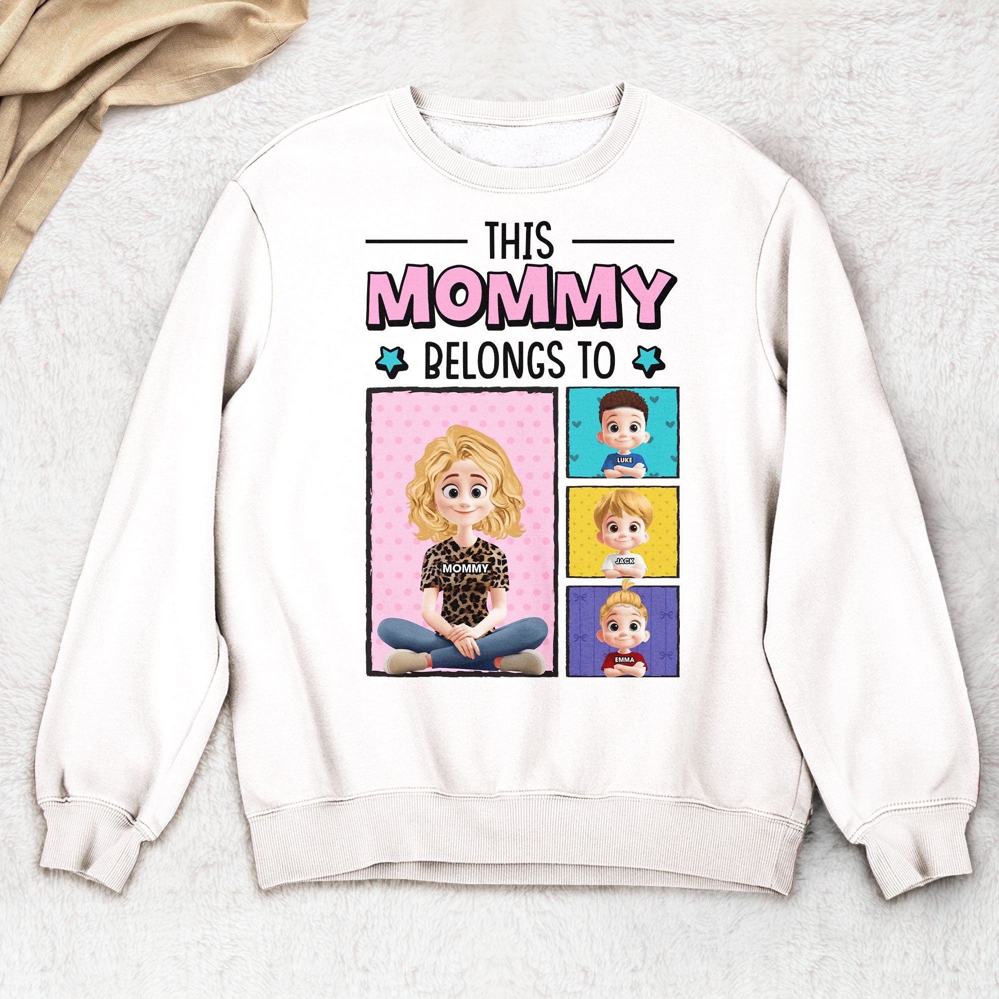 This Mommy Belongs To - Personalized Shirt
