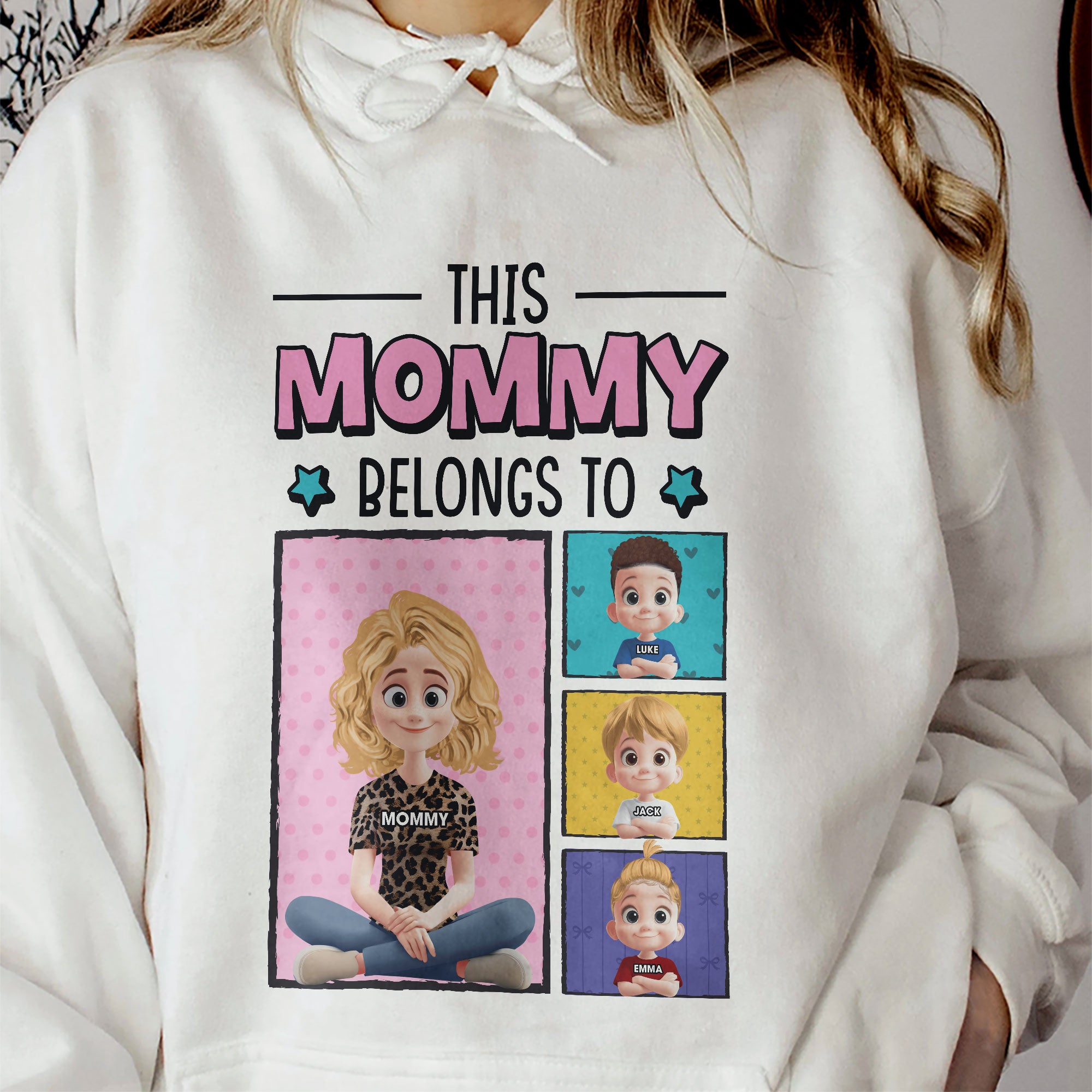 This Mommy Belongs To - Personalized Shirt