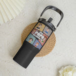 This Papa Belongs To - Personalized 30oz Tumbler With Handle