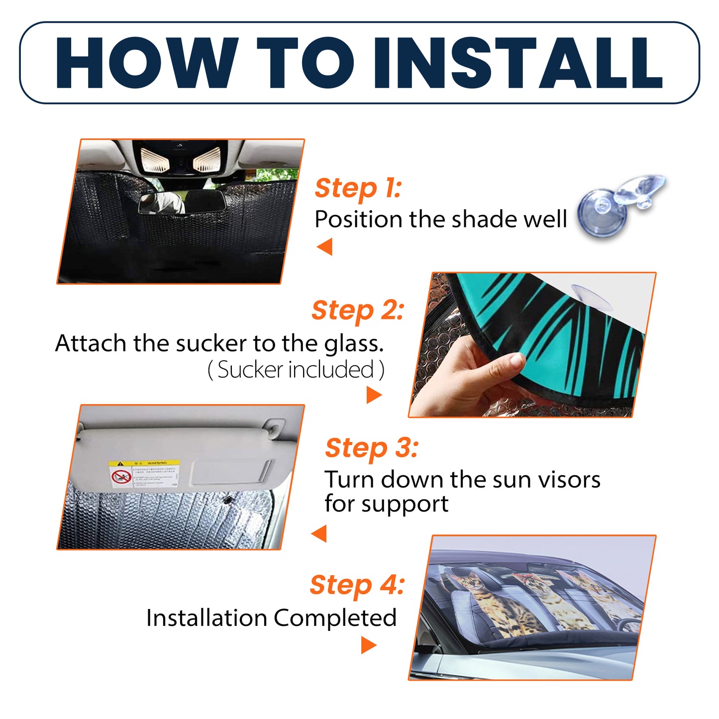 This Papa Belongs To - Personalized Car Sun Shade