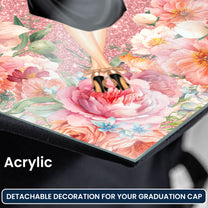 This Queen Finally Got Her Crown - Personalized Graduation Cap Topper