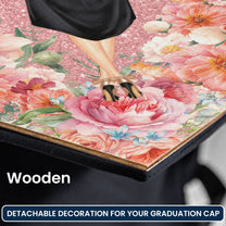 This Queen Finally Got Her Crown - Personalized Graduation Cap Topper
