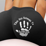 This Ass Is Taken - Naughty Gifts For Wife - Personalized Leggings - Gift For Wife