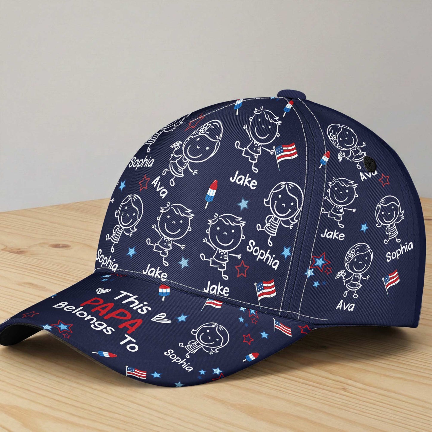 This-Daddy-Belongs-To-Independence-Doodle-Style-Personalized-Cap-2