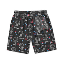 This-Daddy-Belongs-To-Independence-Doodle-Style-Personalized-Shorts-2