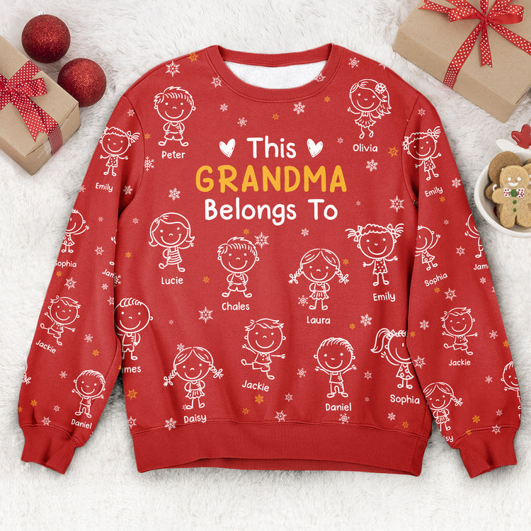 This-Grandma-Belongs-To-Doodle-Art-Personalized-Shirt-2
