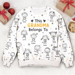 This-Grandma-Belongs-To-Doodle-Art-Personalized-Shirt-3