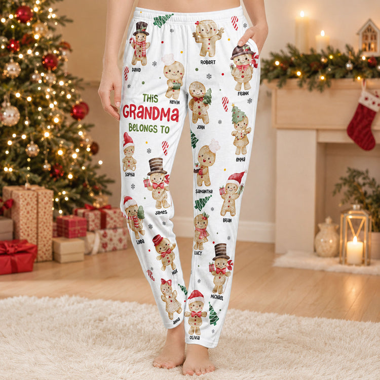 This-Grandma,-Mom-Belongs-To,-Gingerbread-Kids-Personalized-Lounge-Pants,-Sweatpants-0