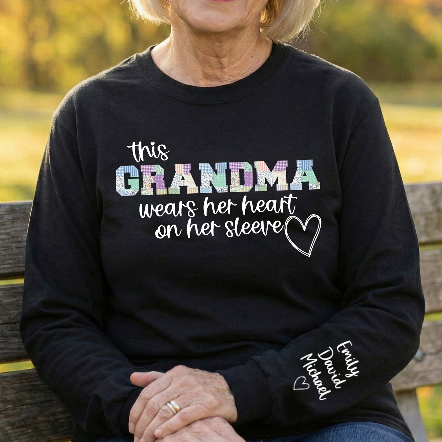 This-Grandma-Wears-Her-Heart-On-Her-Sleeve-Patchwork-Custom-Shirt-6