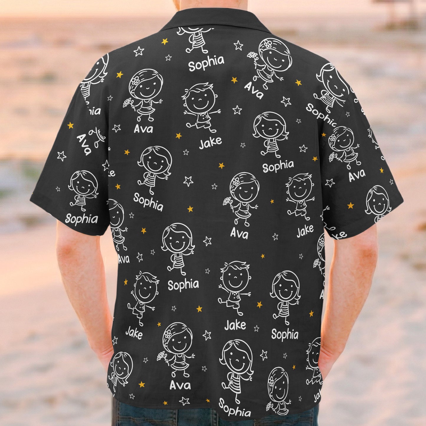 This-Grandpa-Belongs-To-Doodle-Style-Personalized-Hawaiian-Shirt-3