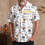 This-Grandpa-Belongs-To-Halloween-Doodle-Ver-Personalized-Hawaiian-Shirt-5