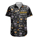 This-Grandpa-Belongs-To-Halloween-Doodle-Ver-Personalized-Hawaiian-Shirt-6