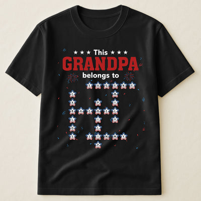 This Grandpa Belongs To Scrabble - Personalized Shirt