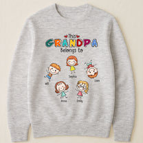This-Grandpa-Grandma-Belongs-Doodle-Color-Personalized-Shirt-3