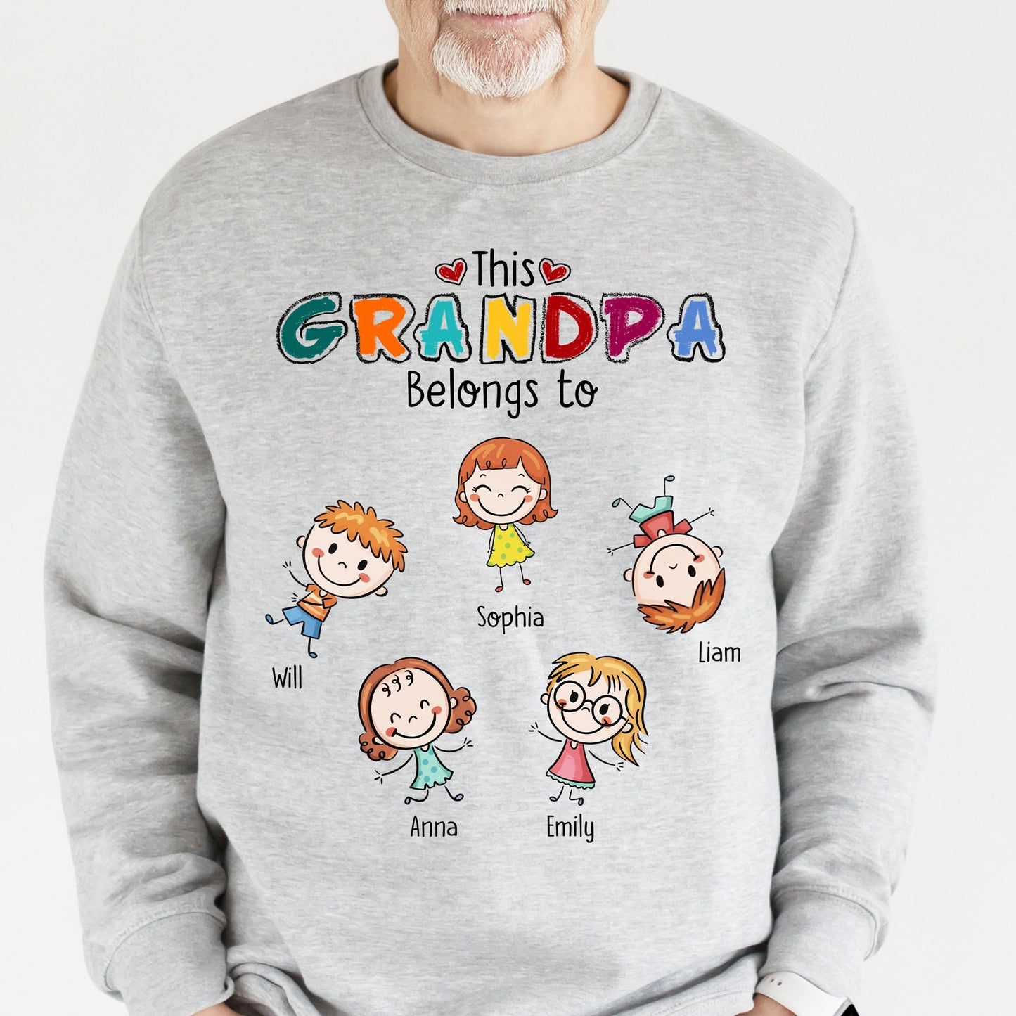 This-Grandpa-Grandma-Belongs-Doodle-Color-Personalized-Shirt-4