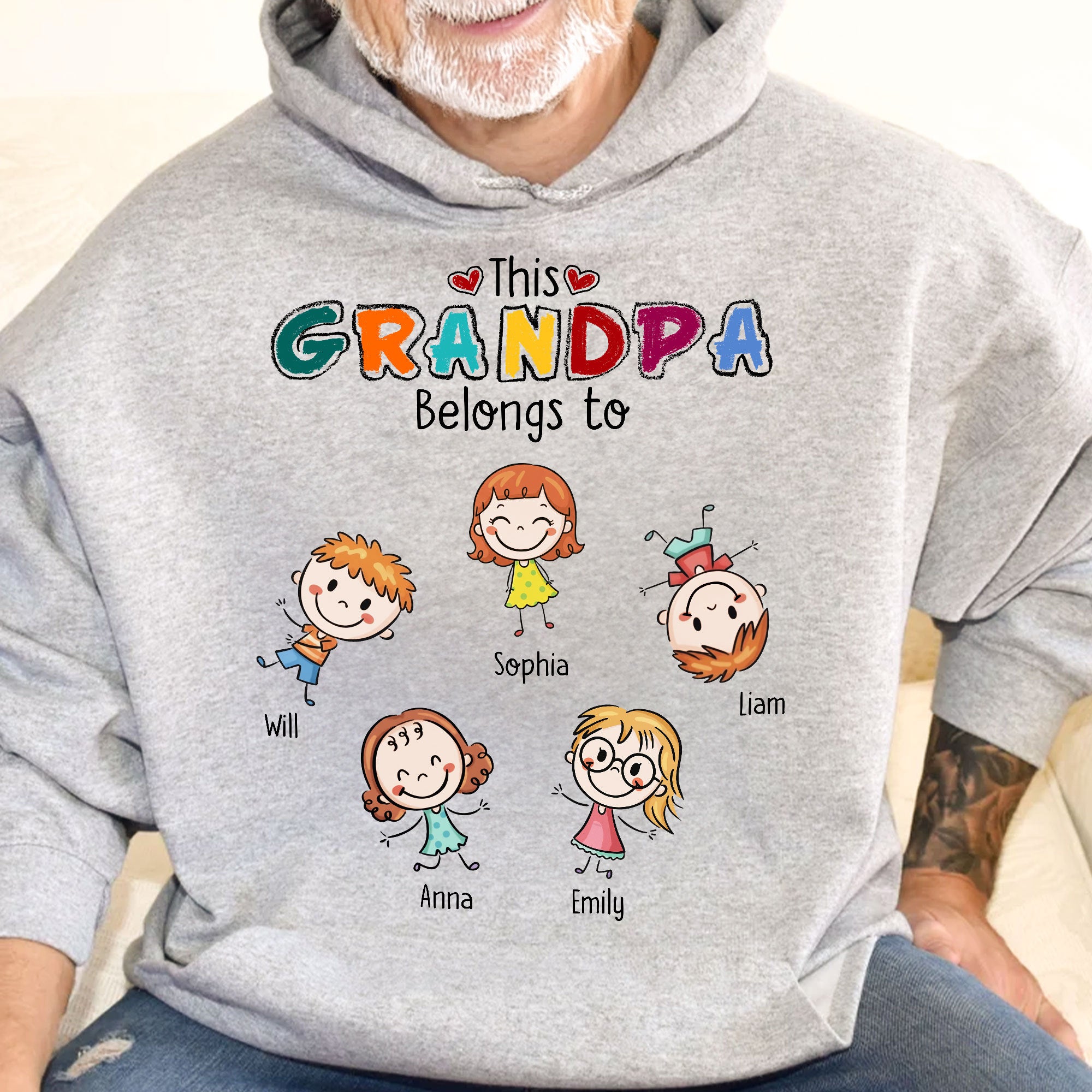 This-Grandpa-Grandma-Belongs-Doodle-Color-Personalized-Shirt-6