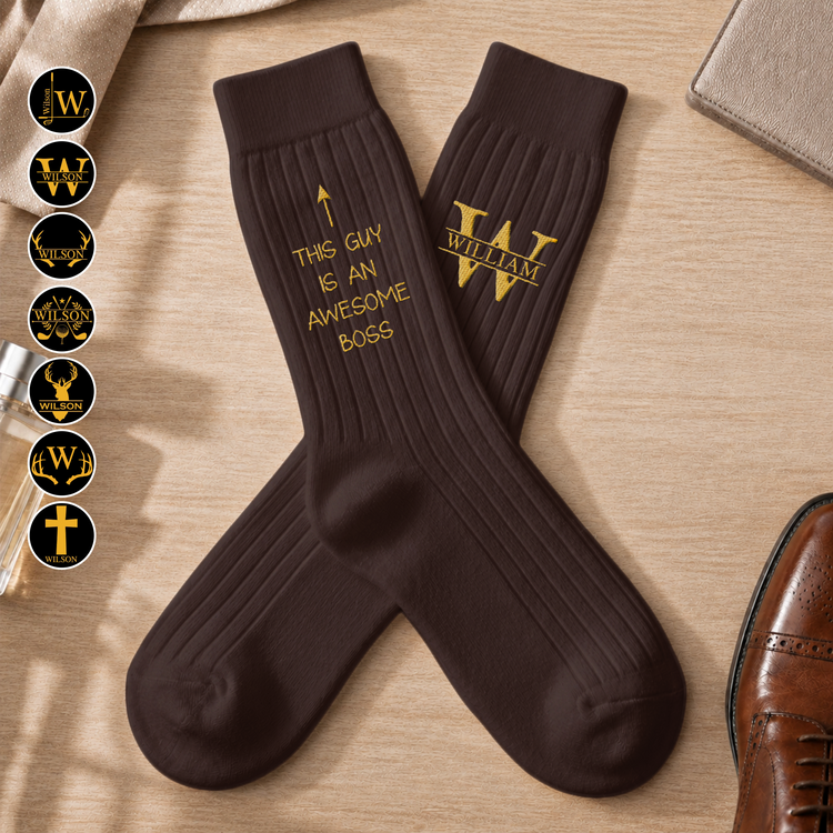 This-Guy-Is-An-Awesome-Gifts-For-Boss-Coworkers-Friends-Gifts-For-Men-Personalized-Socks-1