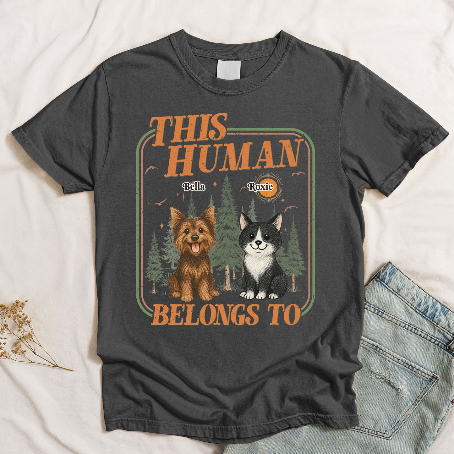 This-Human-Belongs-To-Vintage-Version-Personalized-Shirt-3