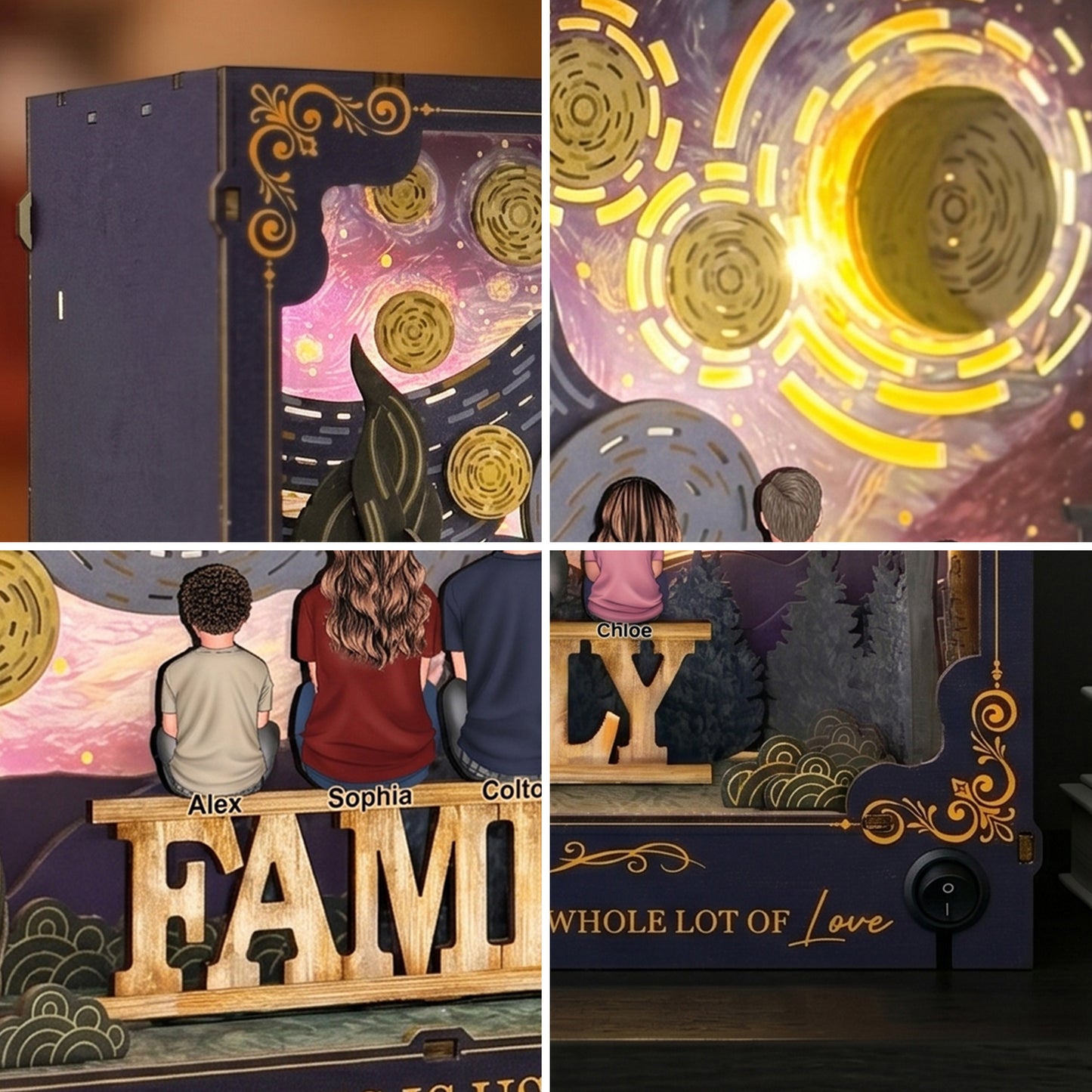 This-Is-Us-A-Little-Bit-Crazy-A-Little-Bit-Loud-&-A-Whole-Lot-Of-Love-Personalized-DIY-Book-Nook-Kit-4