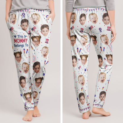 This-Papa,-Mama-Belongs-To-Usa-250-Patriotic-Kid-Photos-Personalized-Lounge-Pants-6
