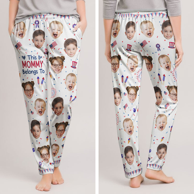 This-Papa,-Mama-Belongs-To-Usa-250-Patriotic-Kid-Photos-Personalized-Lounge-Pants-6
