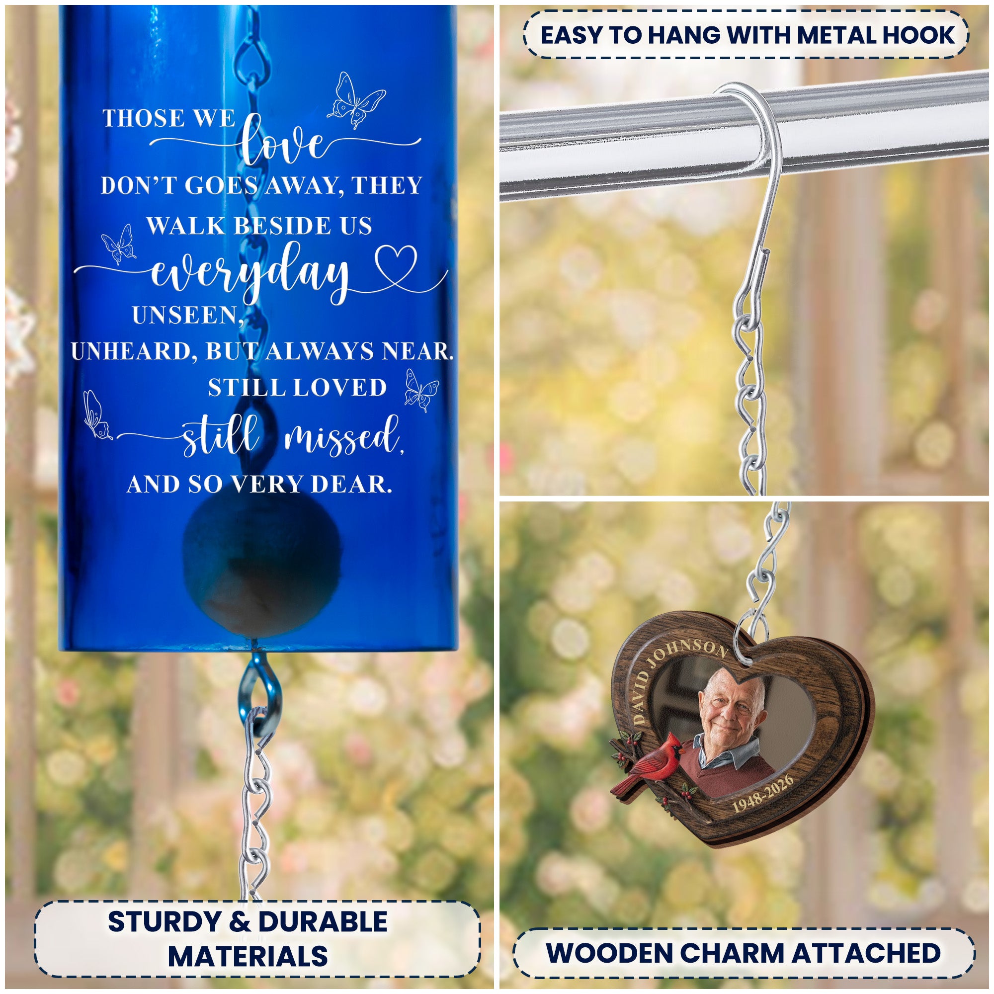 Those-We-Love-Don'T-Go-Away-Remembrance-Gift-For-Loss-Personalized-Wind-Chime-5