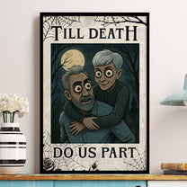 Till Death Do Us Part - Personalized Photo Poster
